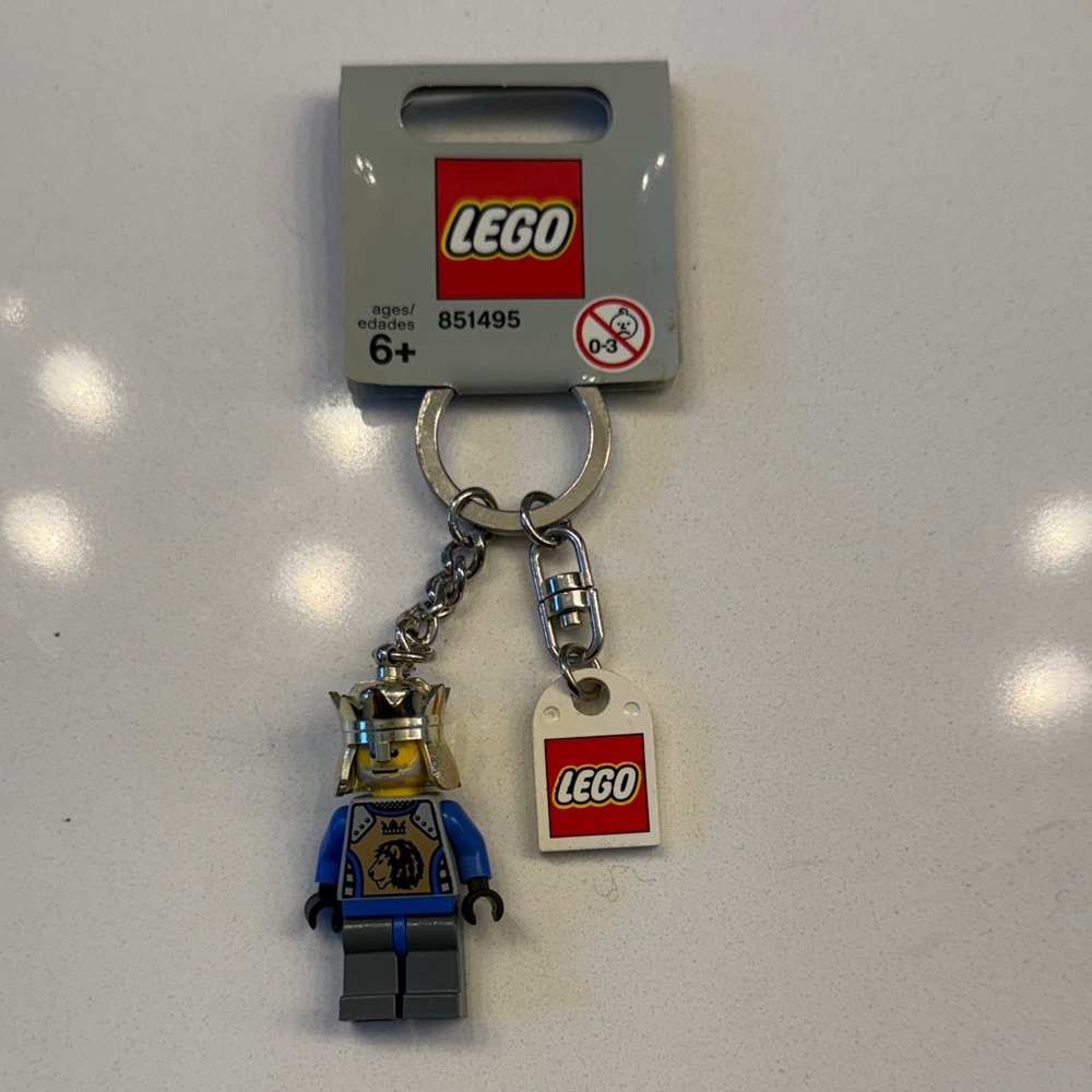 851495 LEGO King Mathias Key Chain Knights' Kingdom II